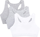 Fruit of the Loom - Brasier Deportivo para Mujer (3 Unidades)