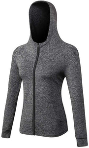 SCJ Sudadera Deportiva de Running para Mujer