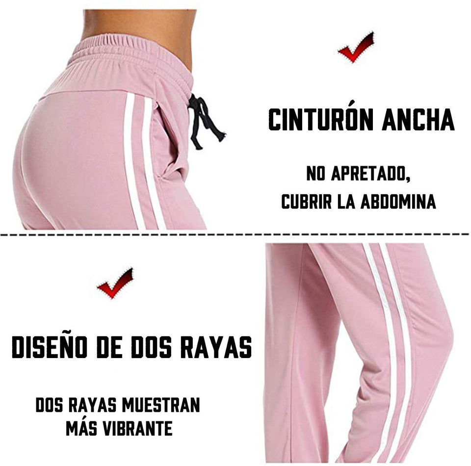FITTOO Mallas Pantalones Deportivos Mujer Elásticos Transpirables
