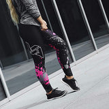 Fitfulvan - Leggings Deportivos para Mujer, a la Moda, para Entrenamiento, Fitness, Gimnasio, Correr, Yoga, Pantalones atléticos