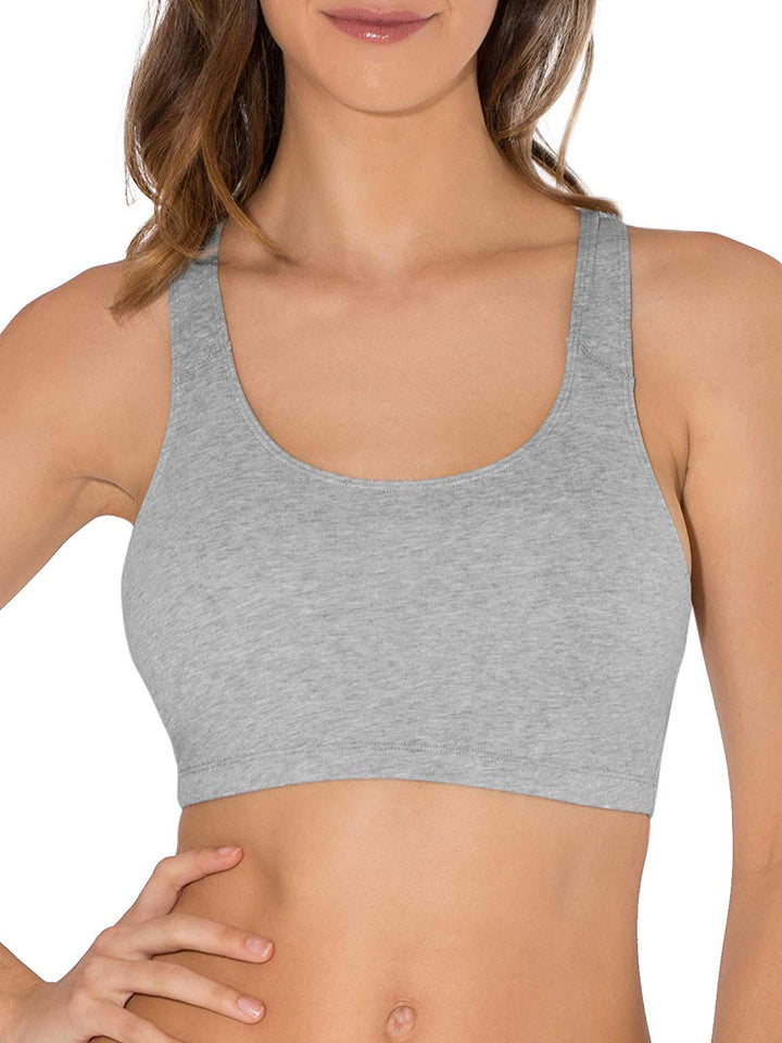 Fruit of the Loom - Brasier Deportivo para Mujer (3 Unidades)