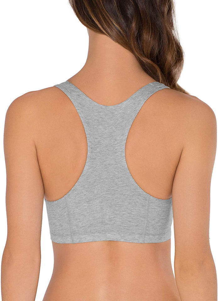 Fruit of the Loom - Brasier Deportivo para Mujer (3 Unidades)