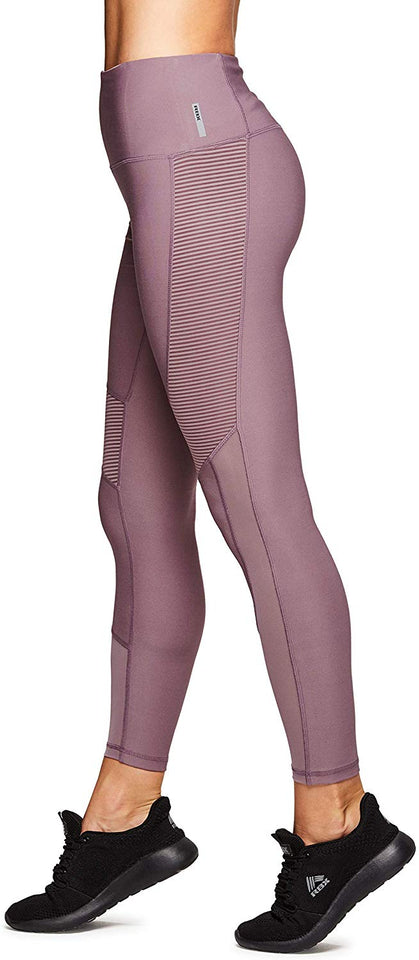 RBX Active - Leggings de Yoga para Mujer con Detalle Lateral