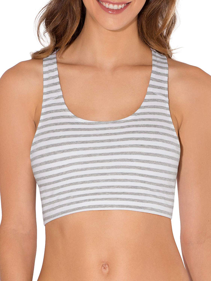Fruit of the Loom - Brasier Deportivo para Mujer (3 Unidades)