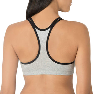 Fruit of the Loom Brasier Deportivo de algodón para Mujer (Paquete de 3)