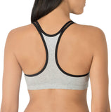 Fruit of the Loom Brasier Deportivo de algodón para Mujer (Paquete de 3)