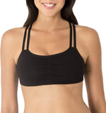 Fruit of the Loom Brasier Deportivo de algodón para Mujer (Paquete de 3)