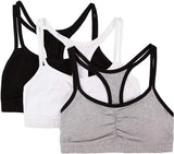 Fruit of the Loom Brasier Deportivo de algodón para Mujer (Paquete de 3)