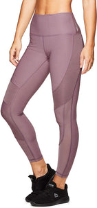 RBX Active - Leggings de Yoga para Mujer con Detalle Lateral